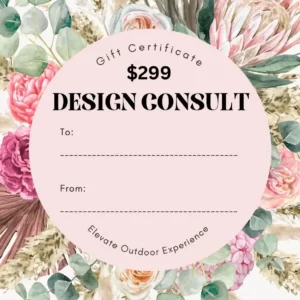 Gift Certificate Design Consult